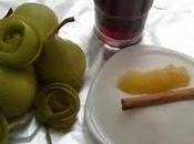 Peras vino tinto