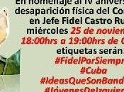 Nuestro homenaje Fidel mañana redes