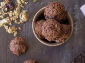 Galletas avena cacao saludables.