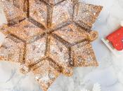 Dulce leche Snowflake Cake