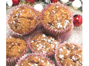 Receta muffins navideños avena membrillo.