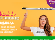 Ramblas Publicidad empresa especialista merchandising personalizado