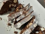 Salami dulce galletas chocolate