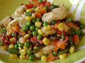 receta mes: Pollo verdura