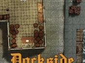 Print Battlemap:Dockside Warehouse Preview, DungeonCraft