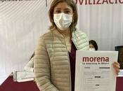 Mónica Rangel registra proceso interno MORENA