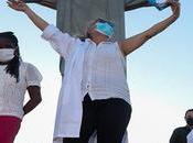 pies Cristo Redentor: Brasil inició campaña inmunización