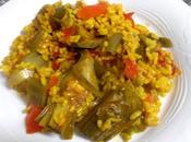 Arroz verduras curry