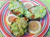 receta fresquita para verano: Aguacates rellenos
