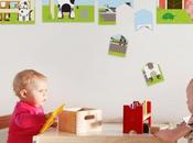 Puzzles pared para niños