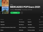 playlists Mercadeo Spotify: enero 2021
