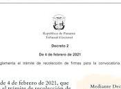 Decreto febrero 2021 para convocatoria Asamblea Constituyente Paralela