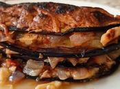 Lasaña berenjena atún