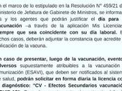 Licencia Vacunación COVID