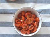 Tomates cherry secos horno