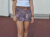 Flowered shorts