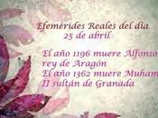 EFEMÉRIDES REALES abril