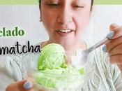Preparando delicioso HELADO MATCHA casa