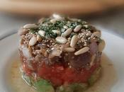 Tartar atun estilo tahilandes