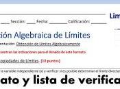 Template 1.2. Algebraic Limits