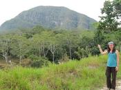 Trekking selva hacia cima morro calzada