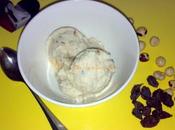 Helado yogurt bifidus muesli cereales ciruelas