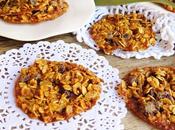 Galletas copos avena chocolate