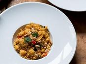 Cuscus especiado verduras