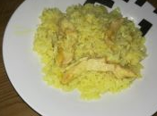 Arroz pollo curry