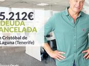 Repara Deuda abogados cancela 65.212 Cristóbal Laguna Segunda Oportunidad