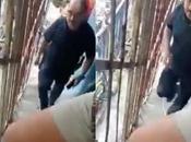 (Video) Samuel Ruiz jefe policia Estatal golpea mujer Ciudad Valles