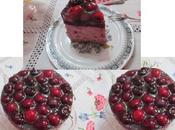Tarta mousse cerezas