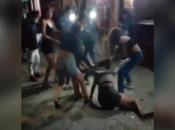 (Video) grupo Mujeres brutal golpiza otra Avenida Carranza