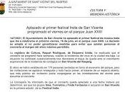 Festival Indie XXIII, aplazado