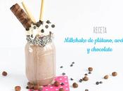 Milkshake plátano, avellanas chocolate