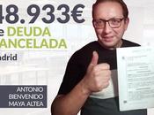 Repara Deuda Abogados cancela 48.933€ Madrid Segunda Oportunidad