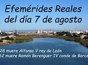 Efemérides Reales agosto