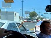 Pintan dedo Nava durante inauguración obra Puente Pemex