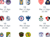 Calendario trasmisiones jornada futbol mexicano apertura 2021
