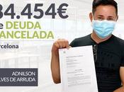 Repara Deuda Abogados cancela 84.454€ Barcelona (Cataluña) Segunda Oportunidad