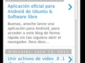 Aplicación Blog Android "Tubuntux"