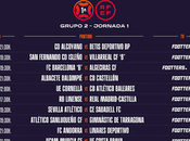 horario para Sevilla Atlético Sabadell