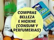 Compras variadas belleza higiene (Supermercados Consum perfumerías)