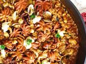 Arroz meloso pulpitos chirlas