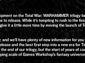 Warhammer Total retrasa primeros 2022