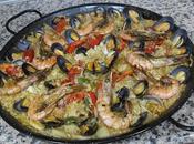 Arroz mariscos cangrejos