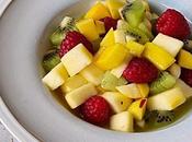 Macedonia frutas, postre fácil sano