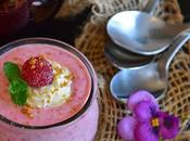 Mousse mascarpone frutos rojos