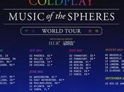 Coldplay: gira mundial conciertos 2022