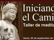 Última semana para inscribirse Taller Meditación